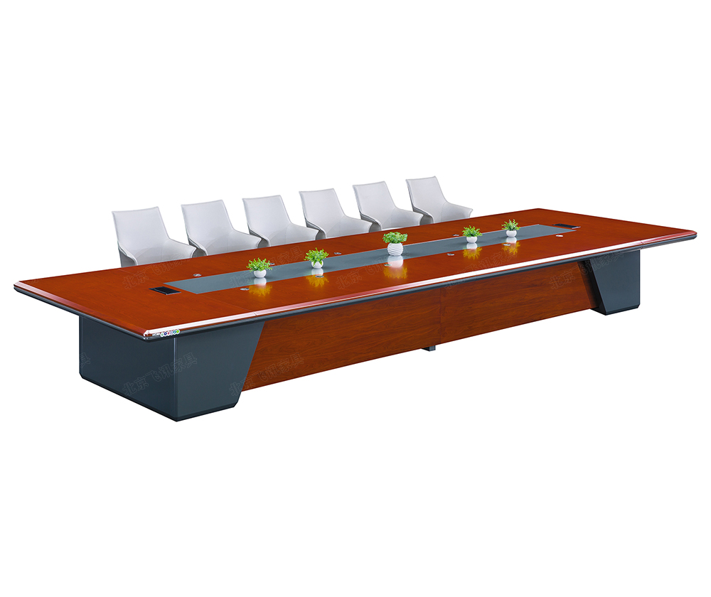 實木皮會議桌-71